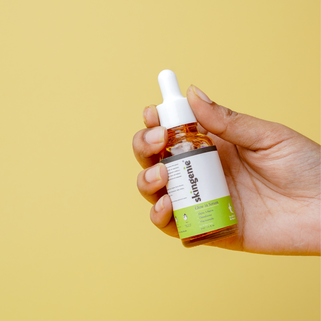 SKINGENIE Glow-in Serum With Alpha Arbutin, Glutathione & Niacinamide (30 ml)