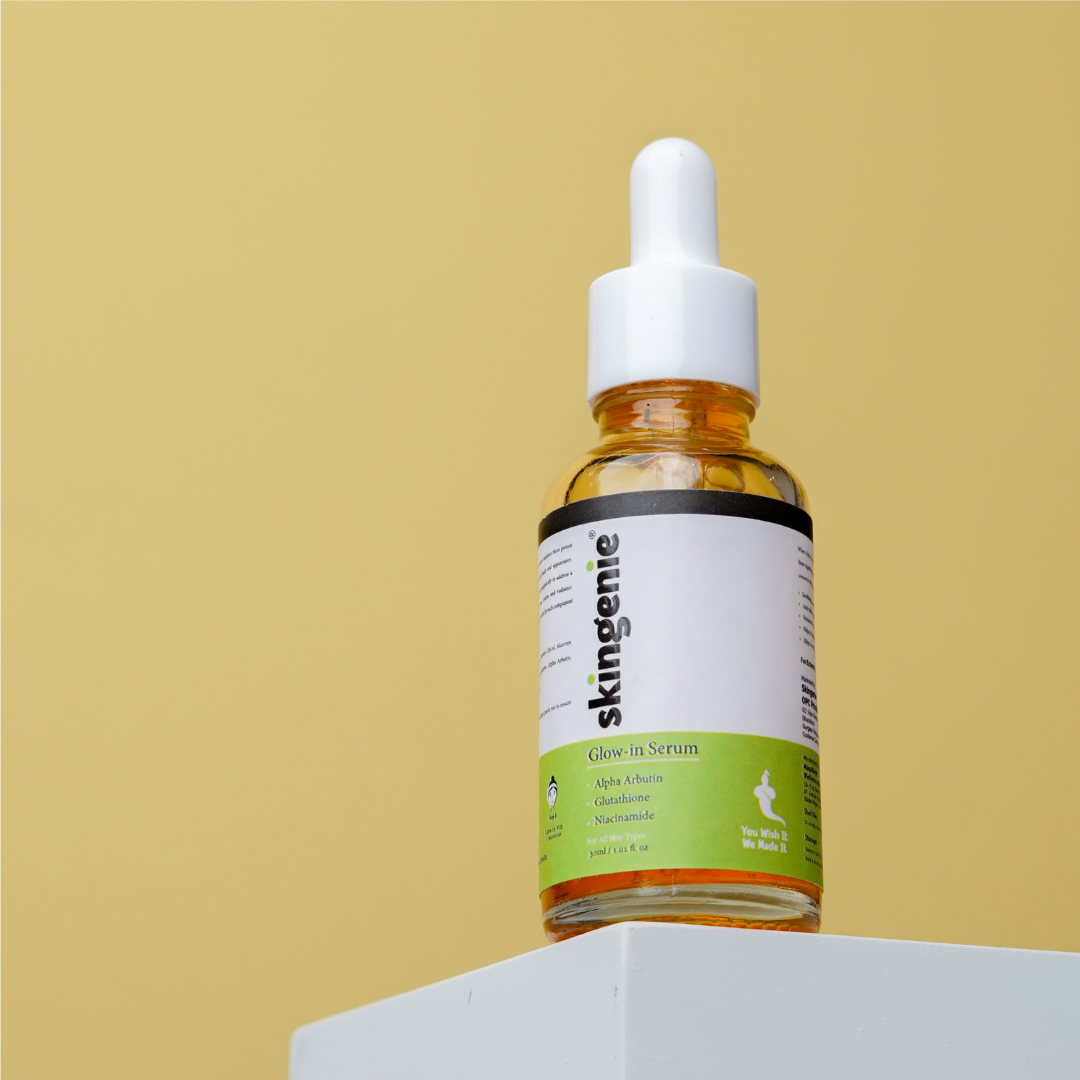 SKINGENIE Glow-in Serum With Alpha Arbutin, Glutathione & Niacinamide (30 ml)